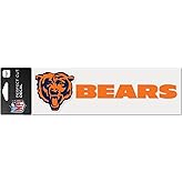 WinCraft NFL Chicago Bears WCR48891014 Perfect Cut Decals, 3" x 10"