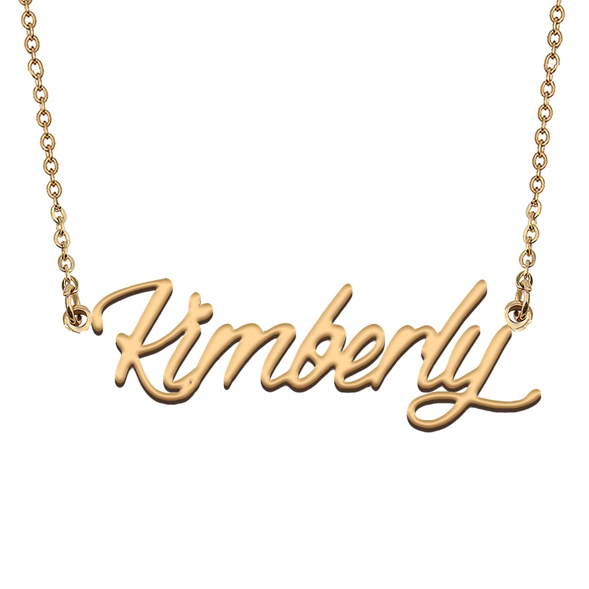 HUAN XUN Name Necklace Customized for Mother Sweet