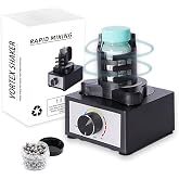 LABHOUSE Model Vortex Paint Shaker Mixer,0-2400RPM | Max.100mL, hands-free clamp, for hobby paints, nail polish, pigments,glue adhesives, lab use, 100 mixing balls included