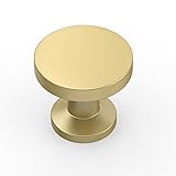 Coinkoly 10 Pack 1-1/5Inch(30mm) Gold Cabinet Knobs