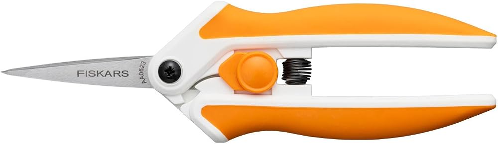 Fiskars Softgrip Micro-Tip Scissors 15 cm Easy Action Stainless Steel