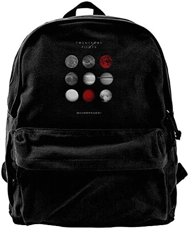 Koorol Twenty One Pilots Blurryface Canvas Backpack Rucksack Laptop Bag Computer Bag Daypack Travel Bag College Bag.