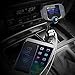 HiGoing Bluetooth FM Transmitter for Car, Wireless Radio Adapter Receiver with QC3.0 USB Ports, 1.7 Inch Disply and Hand-Free Calling, Suport TF Card, AUX Output/Input