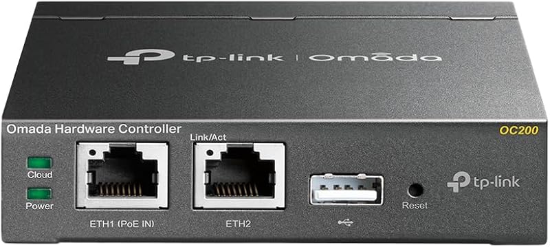 TP-Link OC200 Omada Cloud Controller 100 Wi-Fi Clients 50 EAPs PoE Managed