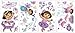 RoomMates Dora's Enchanted Forest Adventures Peel and Stick Wall Decals