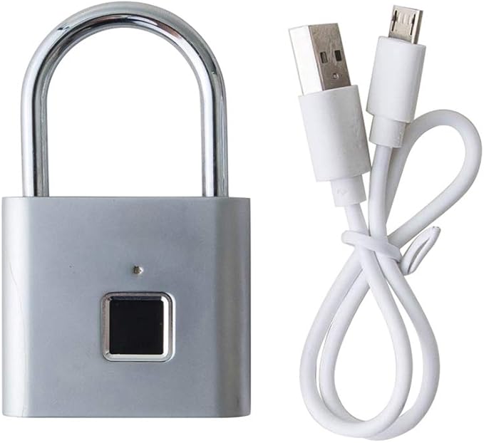 LUOXIN Cerradura de huellas dactilares de acero inoxidable de