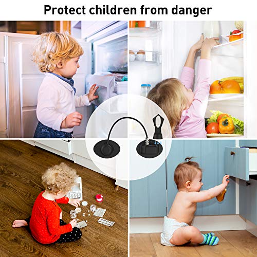 Fridge Lock, Refrigerator Lock for Children Key Child Lock