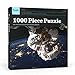 Puzzle Press | Spaceman Jigsaw Puzzle 1000 Piece Adult Puzzle - Extremely Challenging - Astronaut in Space