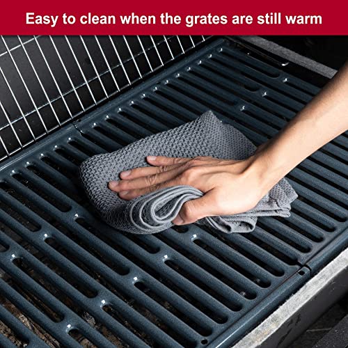 X Home Upgraded 7525 PorcelainEnameled Grill Grates for er Spirit