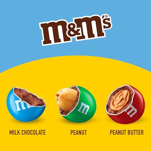 M&M’S MILK CHOCOLATE CANDY, HALLOWEEN VARIETY PACK, FULL SIZE, PACK OF 18, BULK CANDY CHOCOLATE INDIVIDUALLY WRAPPED