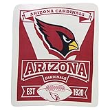 NFL Marquee Logo Lightweight Fleece Blanket (Arizona Cardinals)