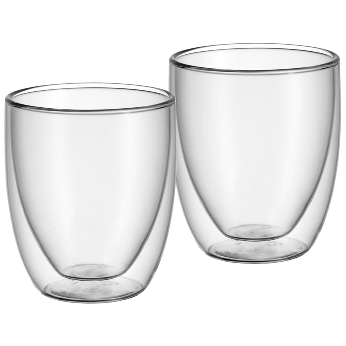 WMF Capuccino Double-Walled Glasses Set, Transparent, 2-Piece
