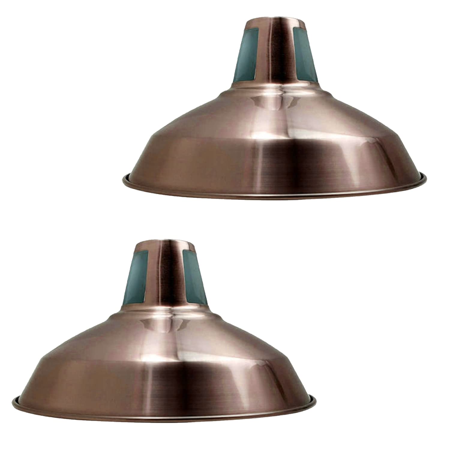 Copper Light Lampshade for Ceiling Shade Industrial Metal Replacement Pendant Lighting Easy Fit Kitchen Pendant