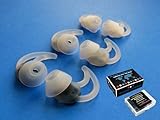 6pcs - 3 Pairs: S / M / L Noise Isolation with Extra Layer Comfort Earbuds Eartips for QuietComfort 20, QuietComfort 20i, QC20 and QC20i In Ear Earphones