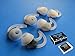6pcs - 3 Pairs: S / M / L Noise Isolation with Extra Layer Comfort Earbuds Eartips for QuietComfort 20, QuietComfort 20i, QC20 and QC20i In Ear Earphones