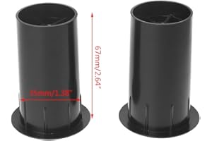 QIXIAMO Speaker Port Tubes Bass Reflexes Tube Speaker Vent Diameter Improve The Bass Response of Many Types Accessories