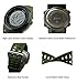 Digital Sports Watch Water Resistant Outdoor Easy Read Military Back Light Black Big Face Men's 1167 (army green)