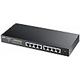 Zyxel 16 Port Gigabit Switch, Easy Smart Managed, Compact Rackmount, Fanless (GS1900-16)