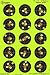 Splatterburst Targets - 12 x 18 inch - 3 inch Bullseye Shooting Target - Shots Burst Bright Fluorescent Yellow Upon Impact - Gun - Rifle - Pistol - Airsoft - BB Gun - Pellet Gun - Air Rifle (50 Pack) primary