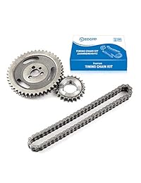 eccpp® Cadena de c-3023 X SP Heavy Duty Timing Set; Incl. CAM Piñón 3 Keyway Crank Sprocket Cadena de doble rodillo