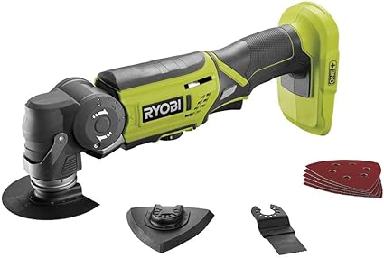 Ryobi R18mt 0 Outil Rotatifs Multifonction Hyper Vert Amazon Fr Bricolage