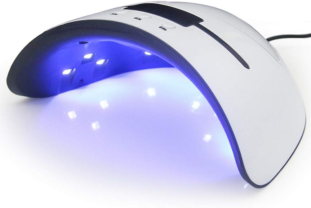 USB LED UV Nail Lamp Machine cure Gel Polish Nail Dryer Light Smart Auto-sensing with 3 Timer Setting