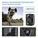 Wildlife Camera, LESHP Trail Hunting Game Camera No Glow 16MP 1080P Motion Activated w/ 120°Infrared Night Version, 2.4'' LCD Display, IP56 Waterproof Design for Animal/Event Observation Surveillance