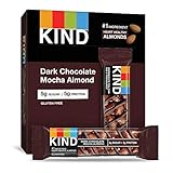 KIND Bars, Dark Chocolate Mocha Almond, 1.4 Oz Bars, 12 Count