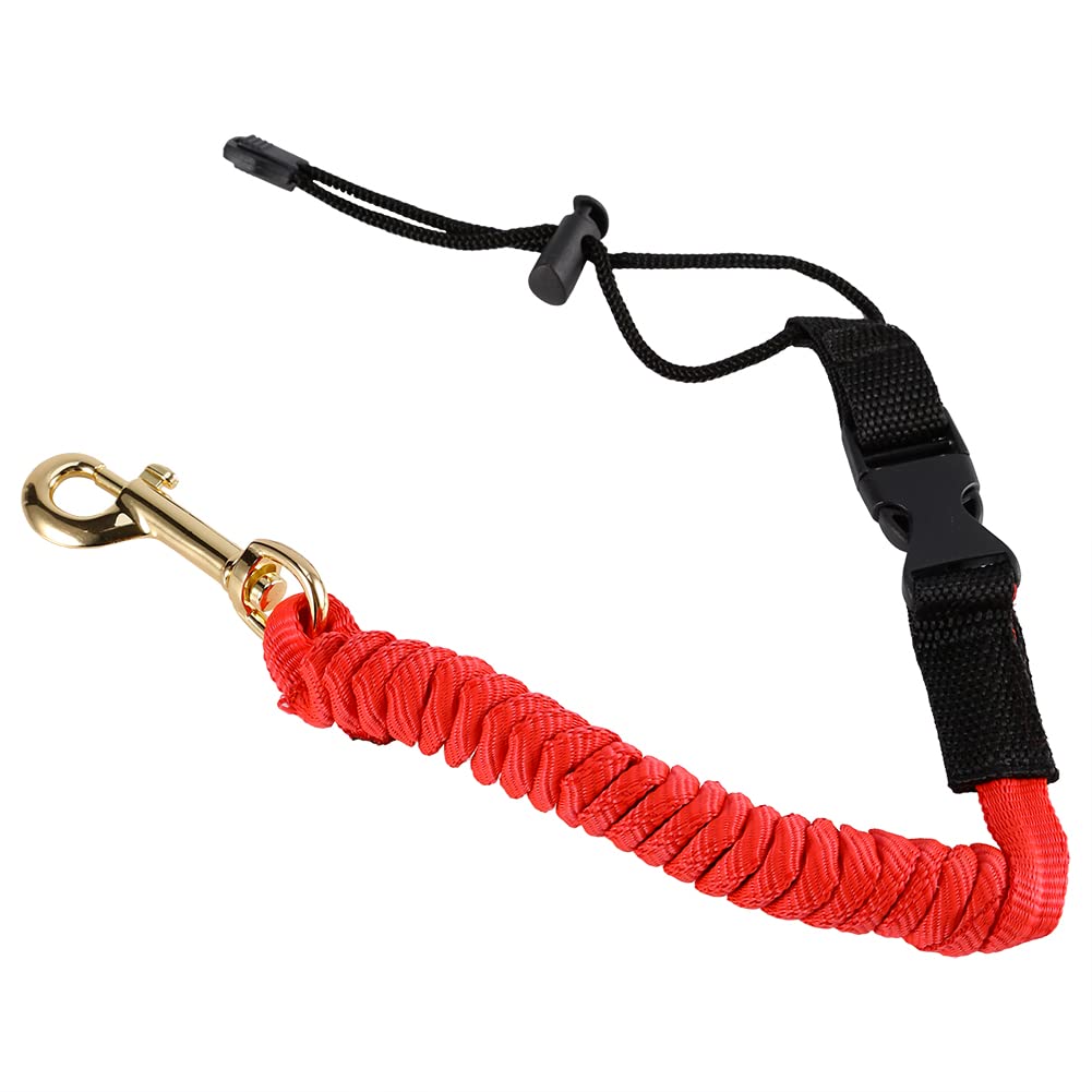 Alomejor Canoe Kayak Paddle Leash Boat Fishing Rod Pole Coiled Lanyard Cord Tie Rope for Kayak Canoe Boat