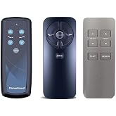 Generic Ease Replacement Remote Compatible with Tempurpedic Adjustable Bed Bases - New Black or Silver Version