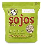 Sojos Pre-Mix Natural Grain Free Dry Raw Freeze Dried Dog Food, 8-Pound Bag