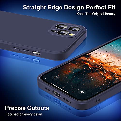 HUANLI Honeycomb Design Shockproof Case Designed for iPhone 12 Pro Max 6.7 Inch, [Military Grade Drop Protection], Breathable & Rapid Heat Dissipation Shock Absorption Phone Case Slim Thin (Blue)
