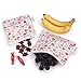 Reusable Snack Bag Sandwich Bags Eco Friendly and Dishwasher Safe Lunch Bags 4 Pack
