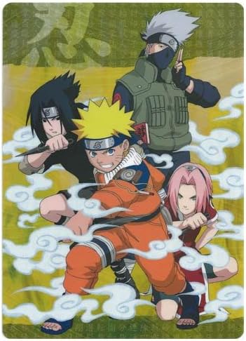 Amazon Naruto ナルト 下敷き カカシ班 ナルト サスケ サクラ カカシ アニメ 萌えグッズ 通販