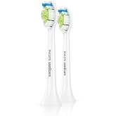 Philips Sonicare Genuine DiamondClean replacement toothbrush heads, HX6062/64, White 2-pk