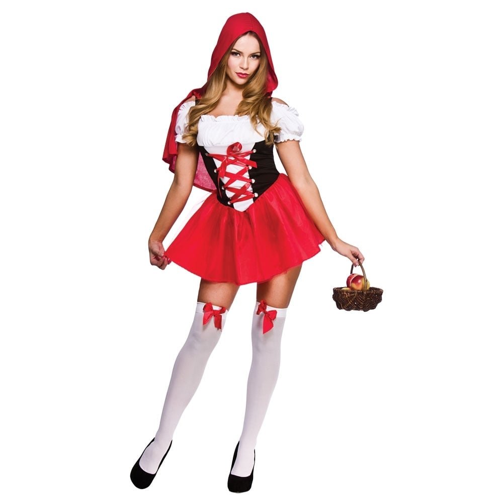 Wicked Costumes Adult Womens Little Red Riding Hood Fancy Dress Costume - Large (UK 18-20) โ image 1