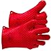 OxStraps Heat Resistant Silicone Gloves for Grilling BBQ Oven Cooking Baking Smoking & Potholder Mitts Offers Max Heat Protection with a Flexible Waterproof Non-Slip Design & Universal Unisex Sizing