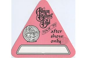 Allman Brothers Band 1993 Backstage Pass ASO