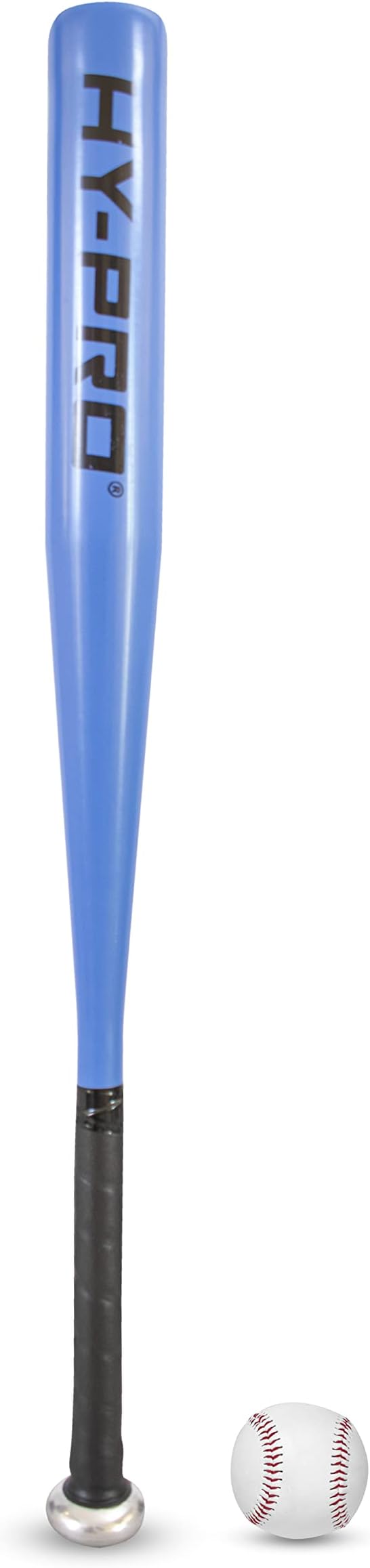 Hy-Pro 26in Aluminium Baseball Bat and Ball Set with Anti-Slip Grip