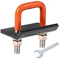 CZC AUTO Hitch Tightener Heavy Duty Anti-Rattle Stabilizer for1.25 2 Inch Hitch, Rubber Coated Lock Down Hitch Stabilizer Set with a Wrench for Hitch Tray Cargo Carrier Bike Rack Trailer Ball Mount