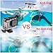 FINEST+ Waterproof Housing Shell for GoPro HERO7/2018/6/5 Black Diving Protective Housing Case 45m with Red Filter, Bracket Accessories for Go Pro Hero7/2018/6/5 Action Camera