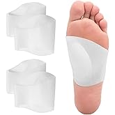 XINIFOOT Arch Support Sleeves - Orthotic Relief for Flat Feet & Arch Pain - Unisex Support for Men and Women (Small, 2 Pairs)