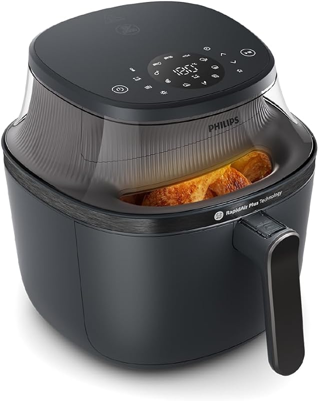 3000 Airfryer - Freidora de Aire 6,2L, 16 en 1, Táctil, Negro