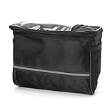 SCASTOE Bicycle Bike Cycling Handlebar Bag Front Frame Tube Pouch Basket Pannier Outdoor