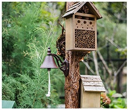 SYGF Casa para Insectos de Jardín Pequeña, Madera, y Gancho para ...