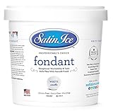 Satin Ice White Fondant, Vanilla, 2 Pounds
