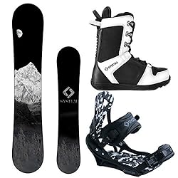 System MTN and APX Complete Men's Snowboard Package