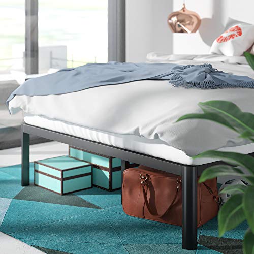 ZINUS Van 16 Inch Metal Platform Bed Frame / Steel Slat Support / No