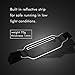 lymmax Running Belt, Waterproof Zipper Pocket Smart Phone/Rmovable Buckle/Adjustable Elastic Belt/Reflective Strip/Credit Card Slot Waist Pack - 4 inch to 5.7 inch