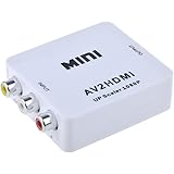 ABLEGRID Mini Composite AV CVBS 3RCA to HDMI Video Converter Adapter 720p 1080p Upscaler